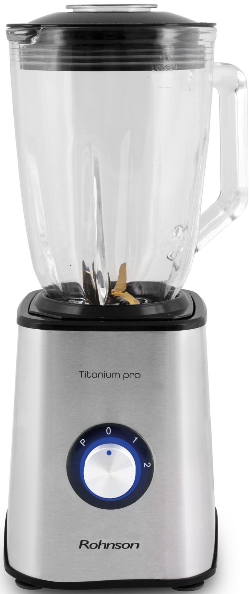 Blender Rohnson - R-5335, 1.5 l, 2 vitezi, 1300W, argintiu