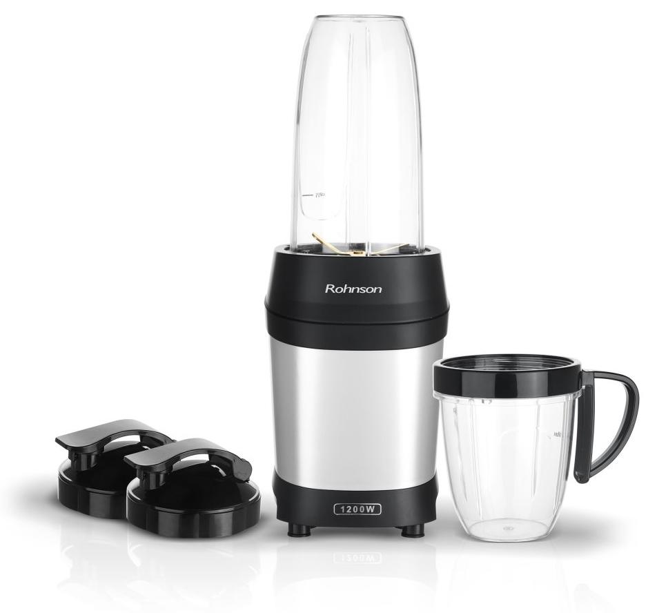 Blender Rohnson - R-5610, 0.95 l, 1200W, argintiu/negru