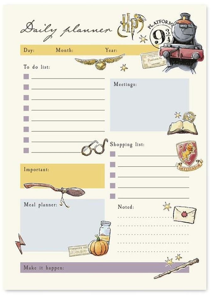 Blocnotes Grupo Erik Harry Potter - A5, 52 foi