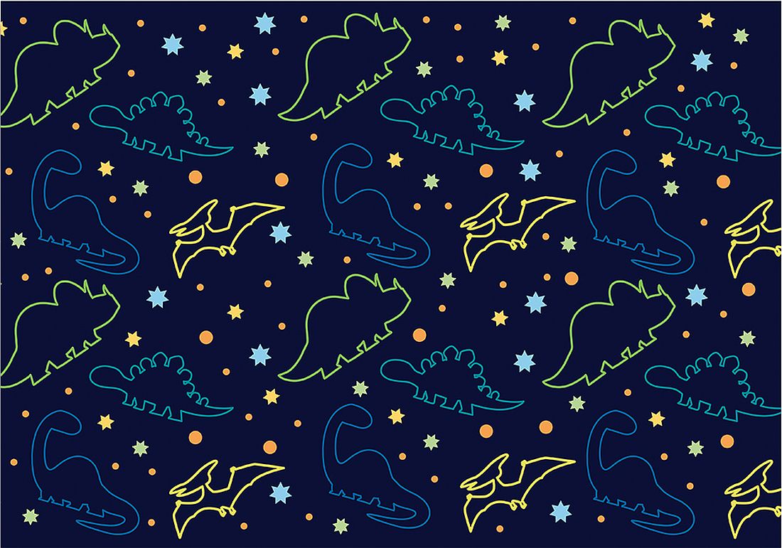 Bloc de desen №4 Rainbow - Dino World, 10 foi
