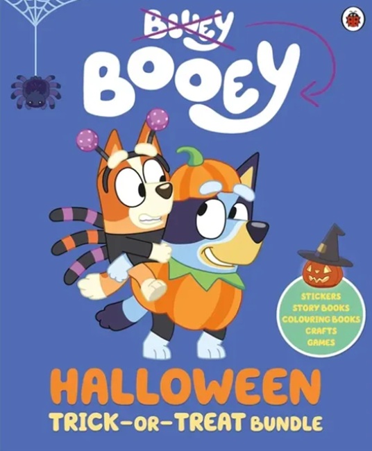 Bluey Halloween Trick or Treat Calendar