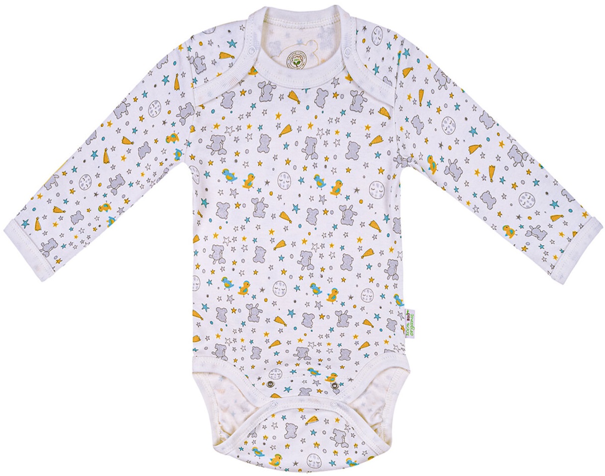 Body îmbrățișează-mă Bio Baby - bumbac organic, 56 cm, 1-2 luni