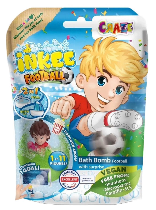 Bomba de baie Craze - Fotbal cu figurină surpriză, sortiment