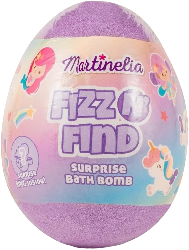 Bombă de baie  Martinelia - Ou surpriză, mov