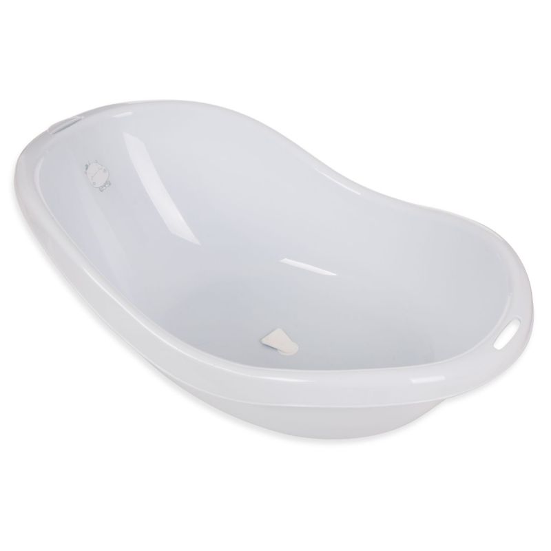 Cadita pentru bebelusi Kikka Boo Bath tub Hippo - 82 cm, albastra