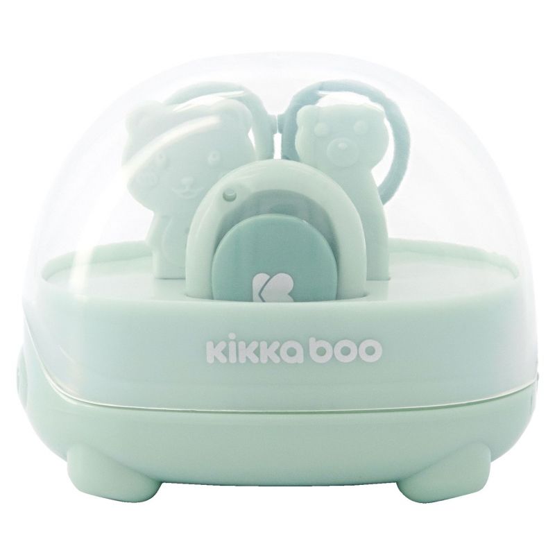 Set ingrijire unghii bebe - forfecuta si unghiera Kikka Boo Bear - menta