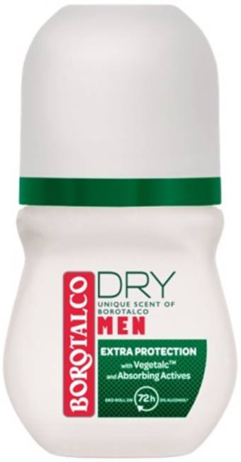 Borotalco Men Deodorant roll-on Dry Unique Scent, 50 ml