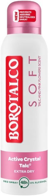 Deodorant spray Soft, 150 ml, Borotalco - imagine 3