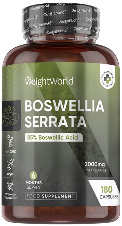 Boswellia Serrata, 2000 mg, 180 capsule, Weight World