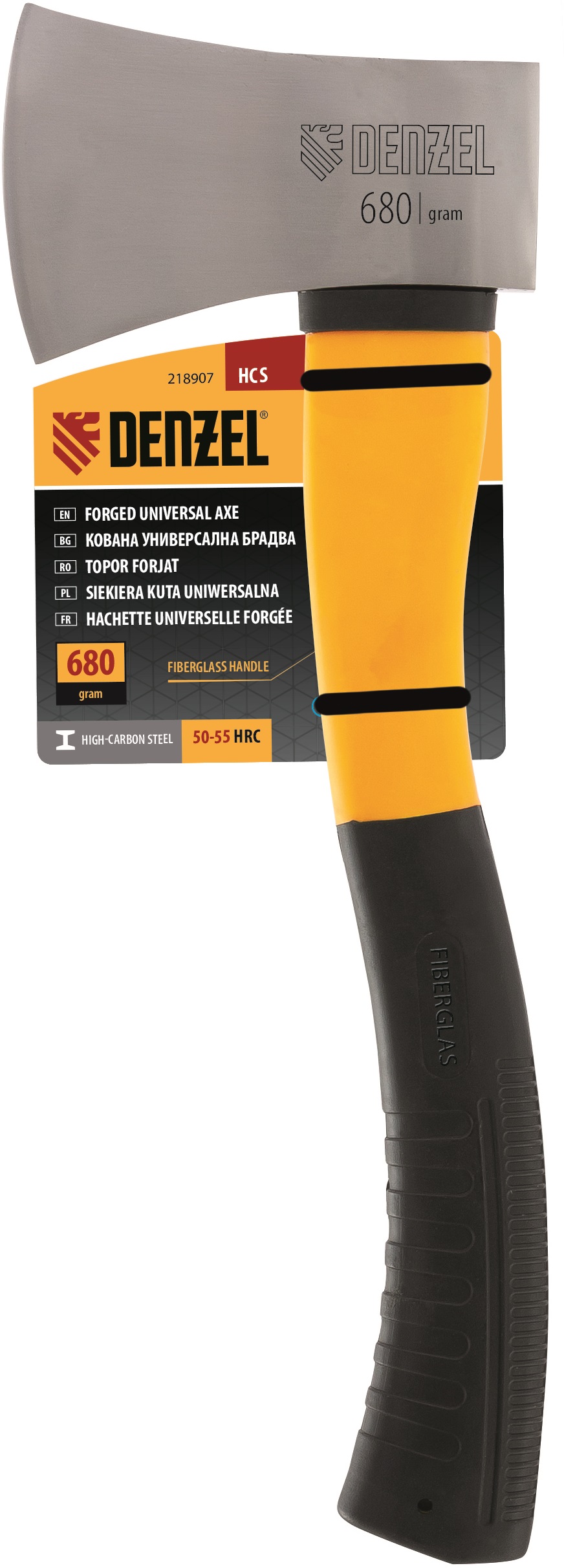 Topor cu mâner din două piese Denzel - 36 cm, 680 g