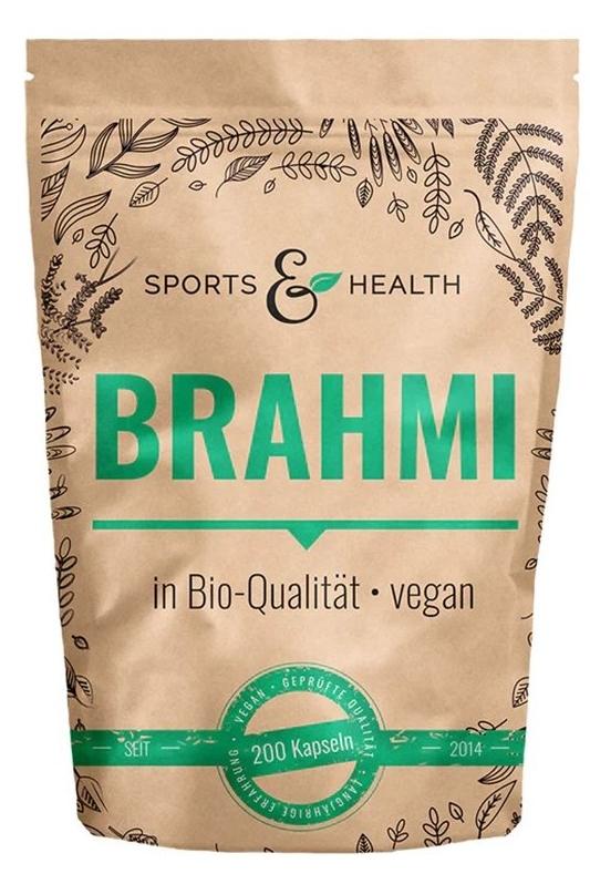 Brahmi, 500 mg, 200 capsule, Sports & Health Solutions