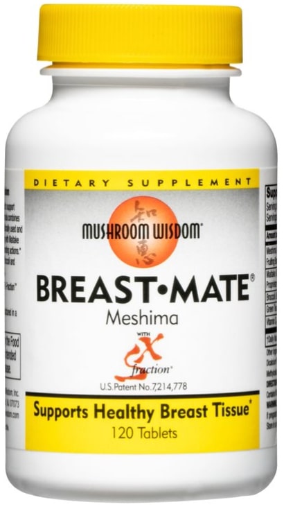 Breast Mate Meshima, 120 tablete, Mushroom Wisdom