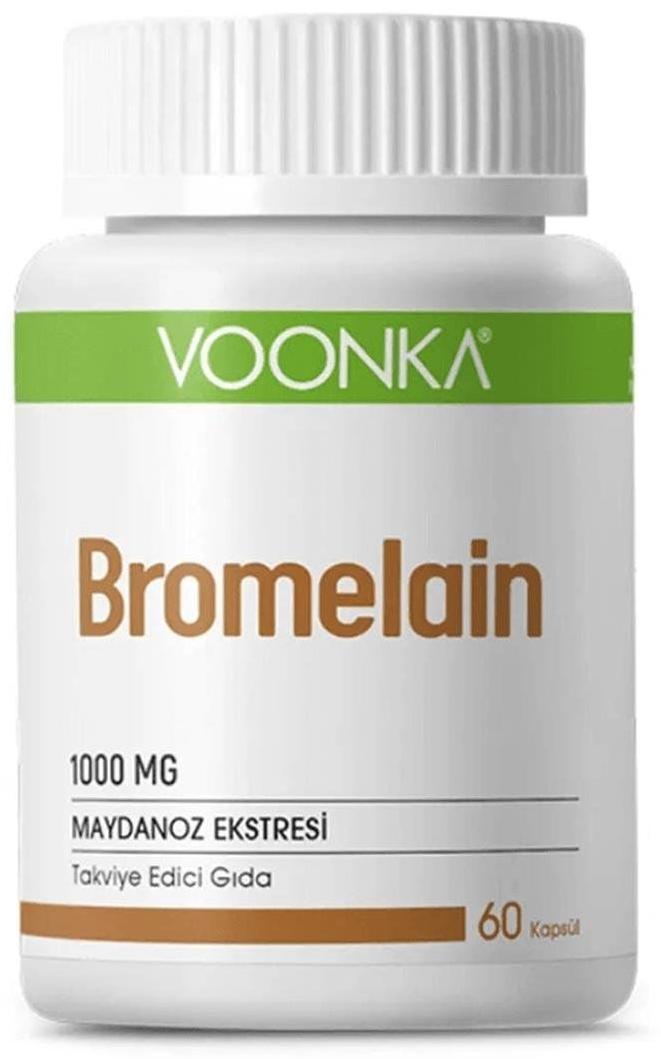 Bromelain, 1000 mg, 60 capsule, Voonka