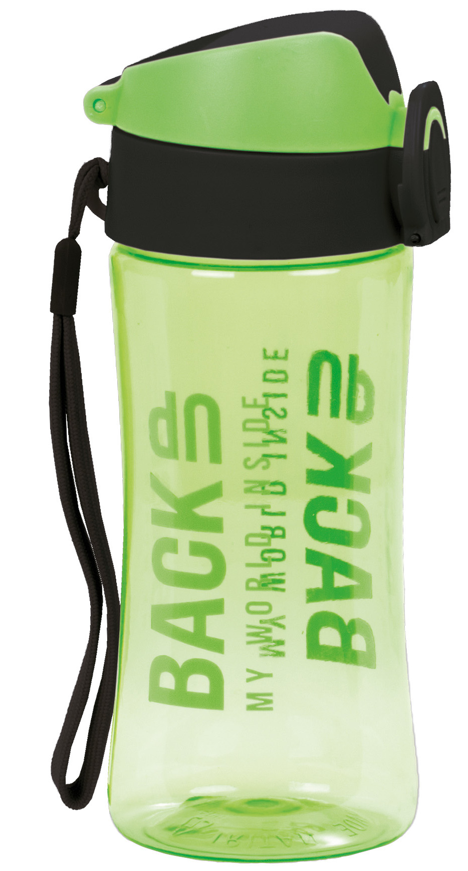 Sticlă de apă Back Up 6 A - 400 ml, verde
