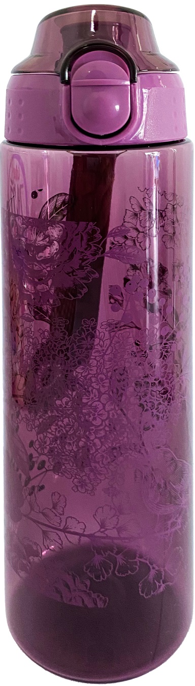 Sticlă Bottle & More - Spring, violet, 700 ml