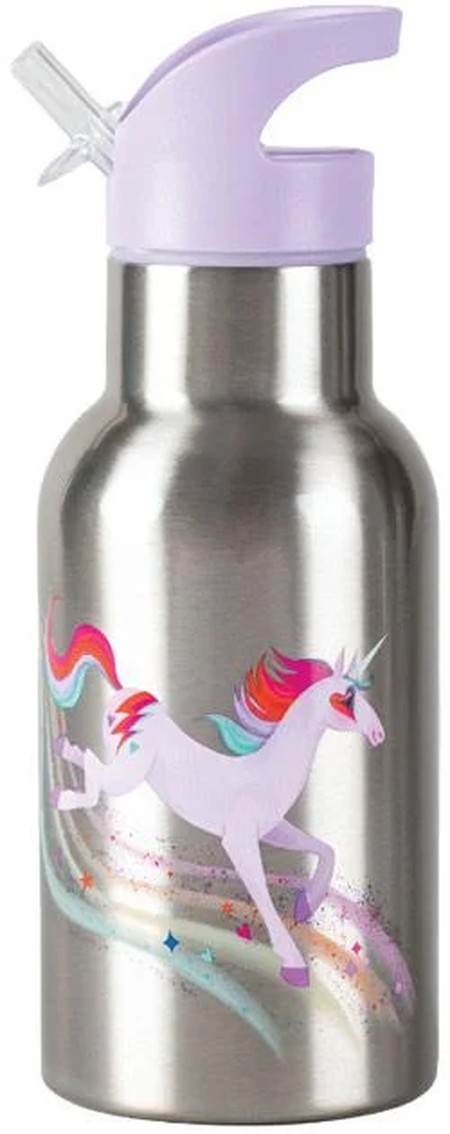 Sticla din otel inoxidabil Crocodile Creek - Unicorn, 400 ml