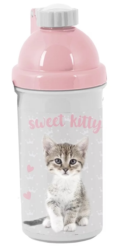 Sticlă de apă Paso Cat Sweet Kitty, 500 ml
