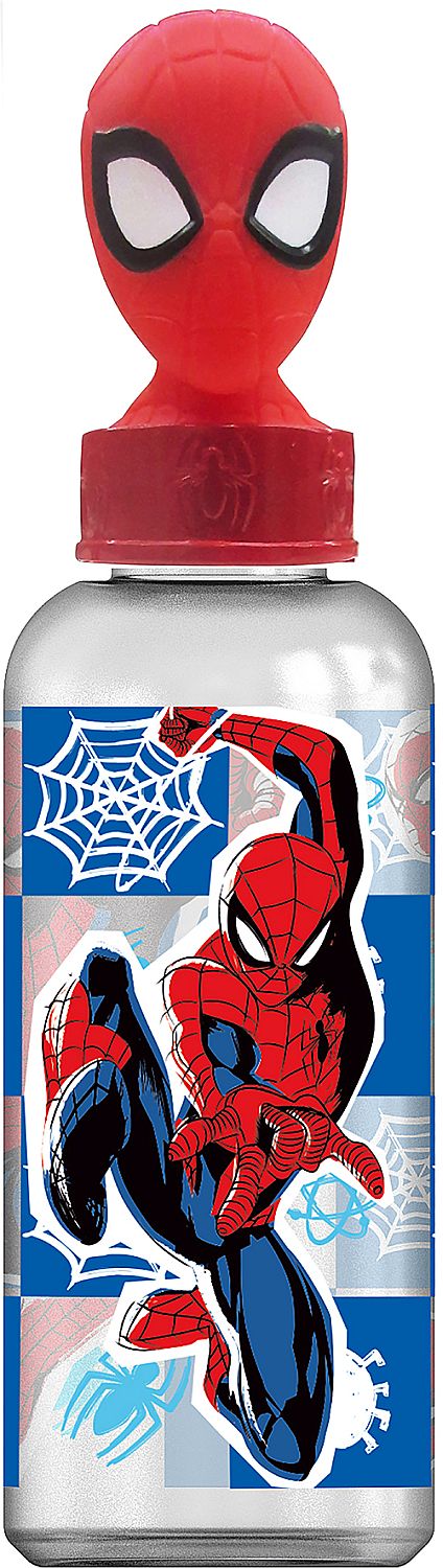 Sticlă cu figurină 3D Stor Spider-Man - Midnight Flyer, 560 ml