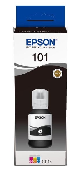 Sticlă cu cerneală  Epson - 101 EcoTank, pentru L4150/L6170/L6190, Black