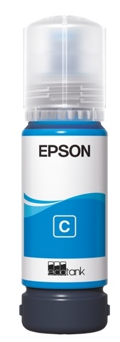 Sticlă cu cerneală  Epson - 108 EcoTank, Cyan