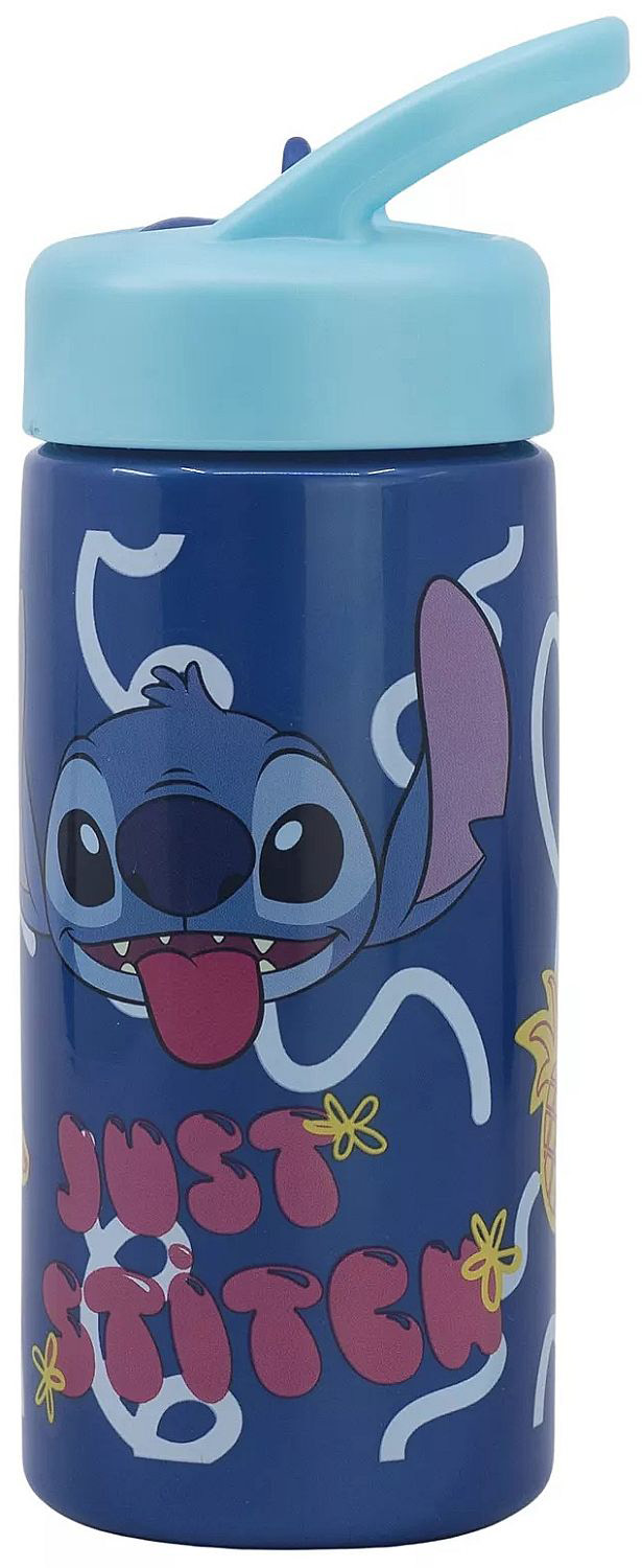 Sticlă cu pai Stor Stitch - 410 ml