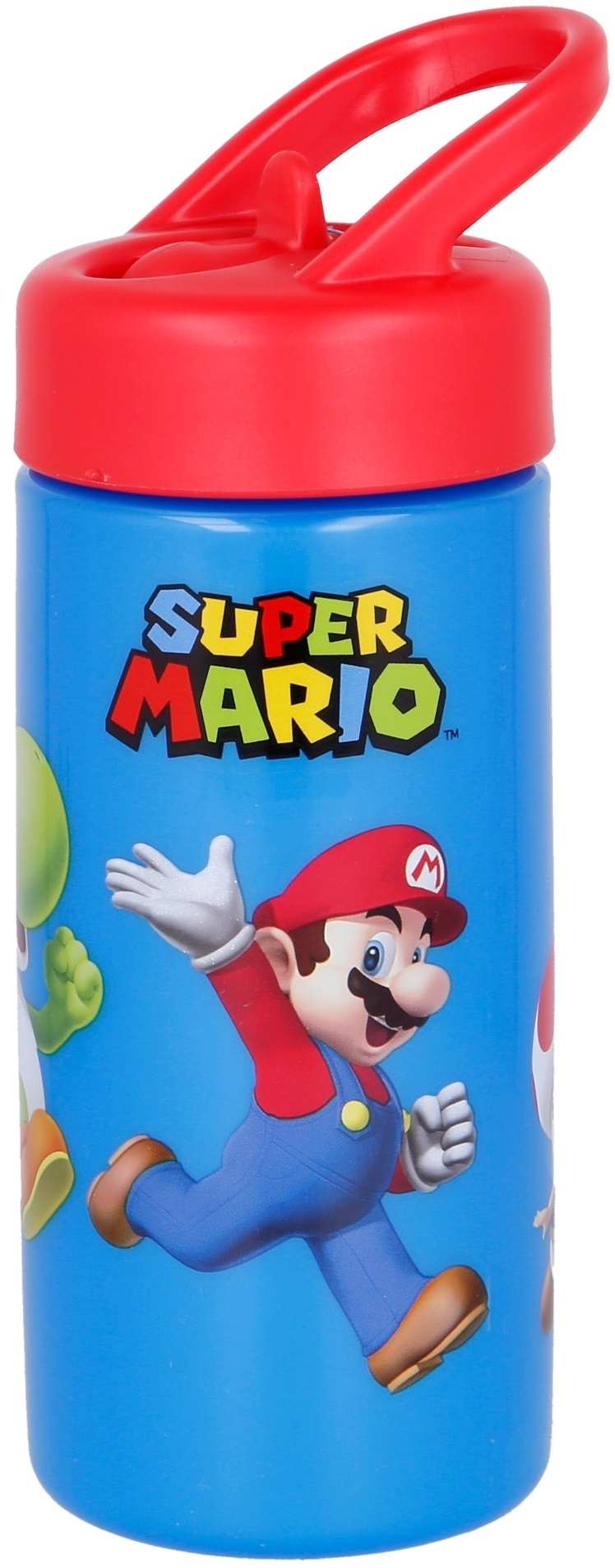 Sticlă cu pai Stor Super Mario - 410 ml