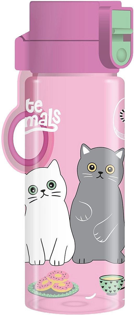 Sticlă de apă Ars Una Cute Animals - Tea Party, 475 ml