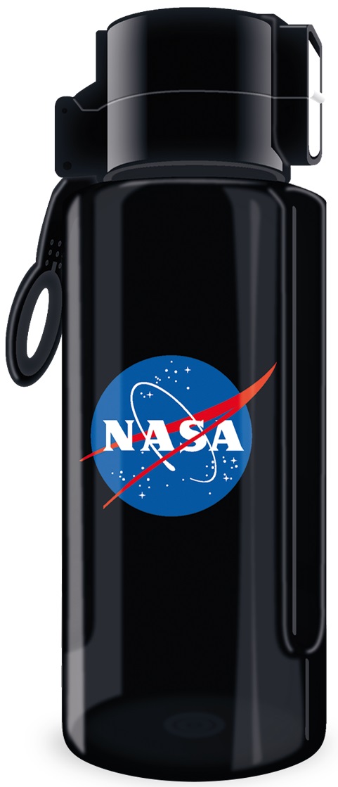 Sticlă de apă Ars Una NASA - Neagra, 650 ml