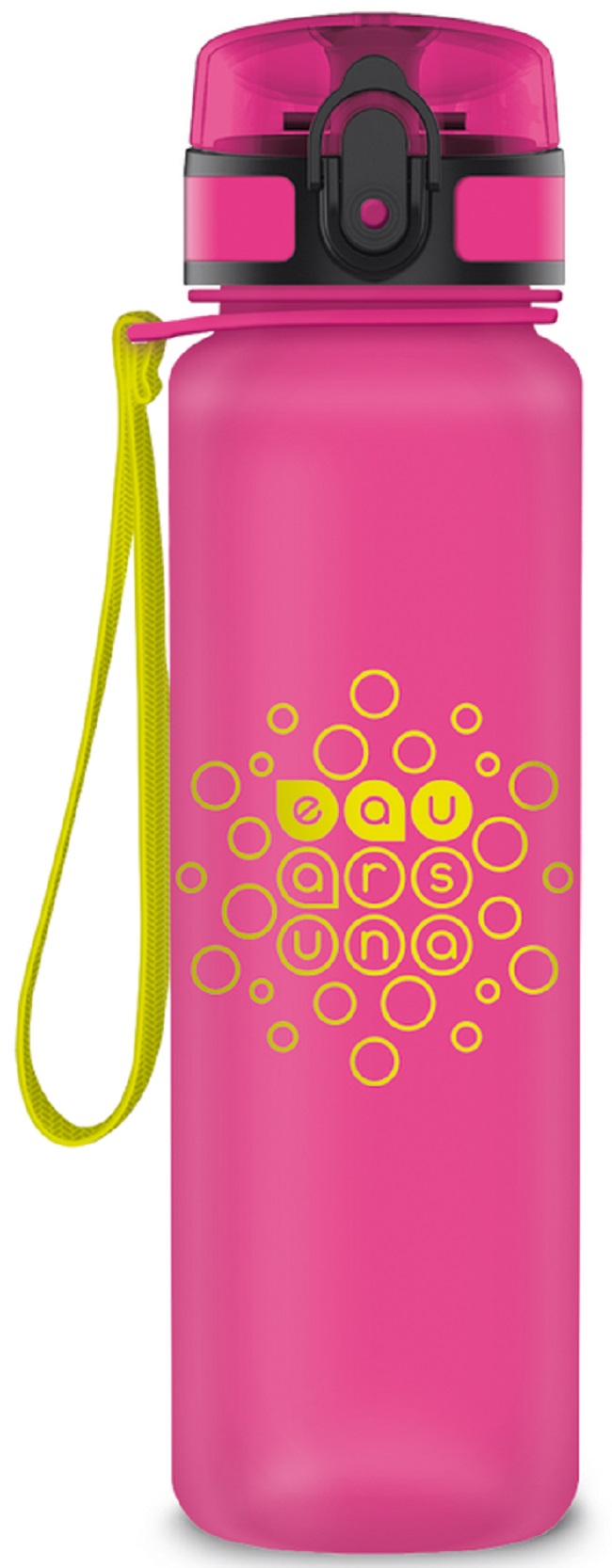 Sticlă de apă Ars Una - Roz mat, 600ml