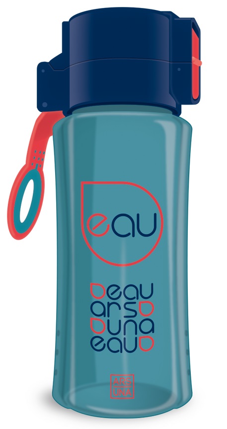 Sticlă de apă Ars Una - Albastra, 450 ml