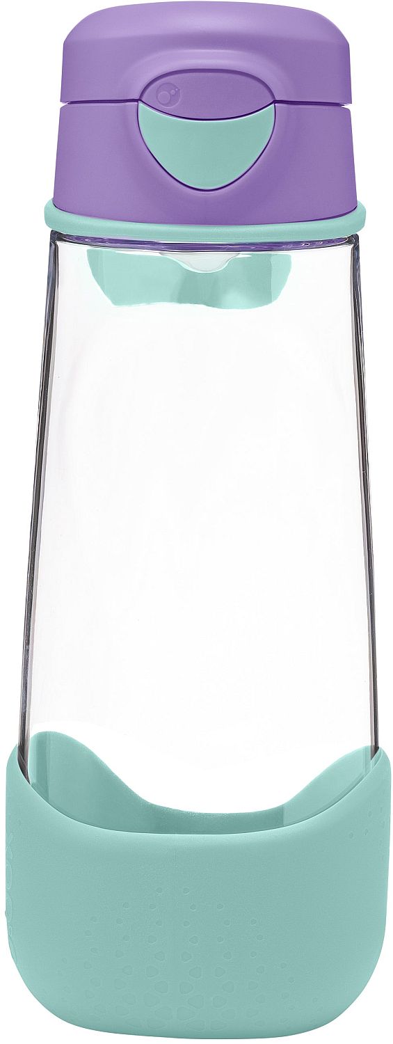 Sticlă de apă  b.box Sport Spout - Lilac Pop, 600 ml