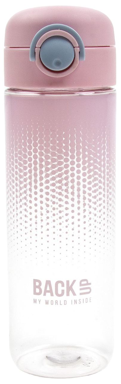 Sticlă de apă Back Up 6 C - 600 ml, roz