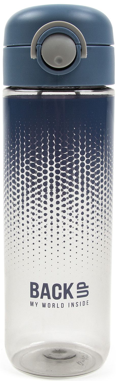 Sticlă de apă Back Up 6 C - 600 ml, albastră
