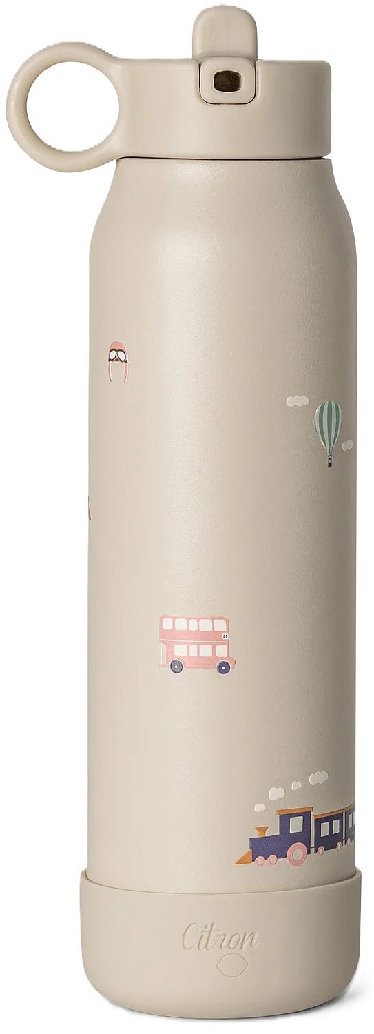 Sticlă termică pentru apă Citron - Vehicule, 350 ml