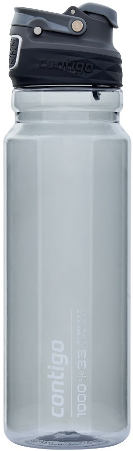 Sticlă de apă Contigo Free Flow - Autoseal, Charcoal, 1 l