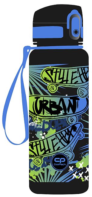 Sticlă de apă Cool Pack Brisk - Skate Night, 400 ml