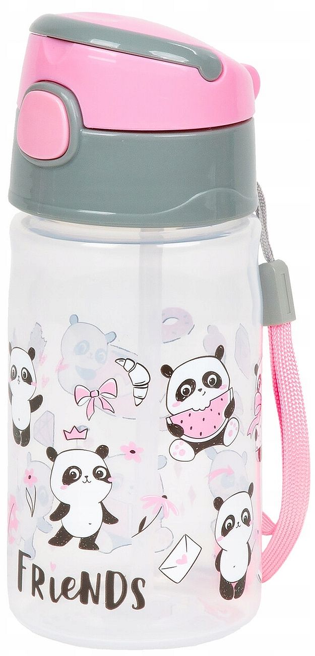 Sticlă de apă Derform Panda - 330 ml