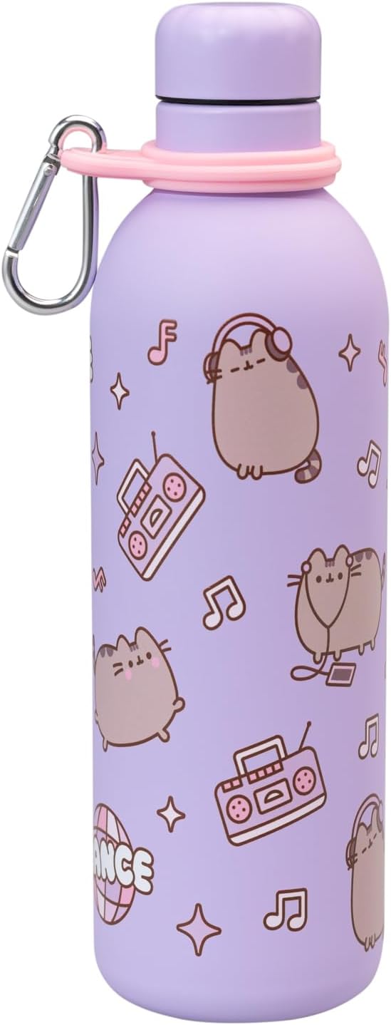 Sticlă de apă Erik Animation: Pusheen - Pusheen Dance, 500 ml