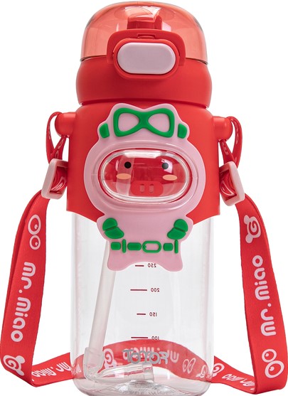 Sticlă de apă Kstationery Pop Up - Dinosaur, 600 ml
