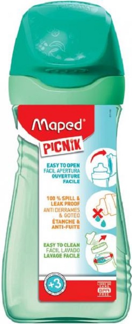 Sticle de apă Maped Origin - Verde, 430 ml