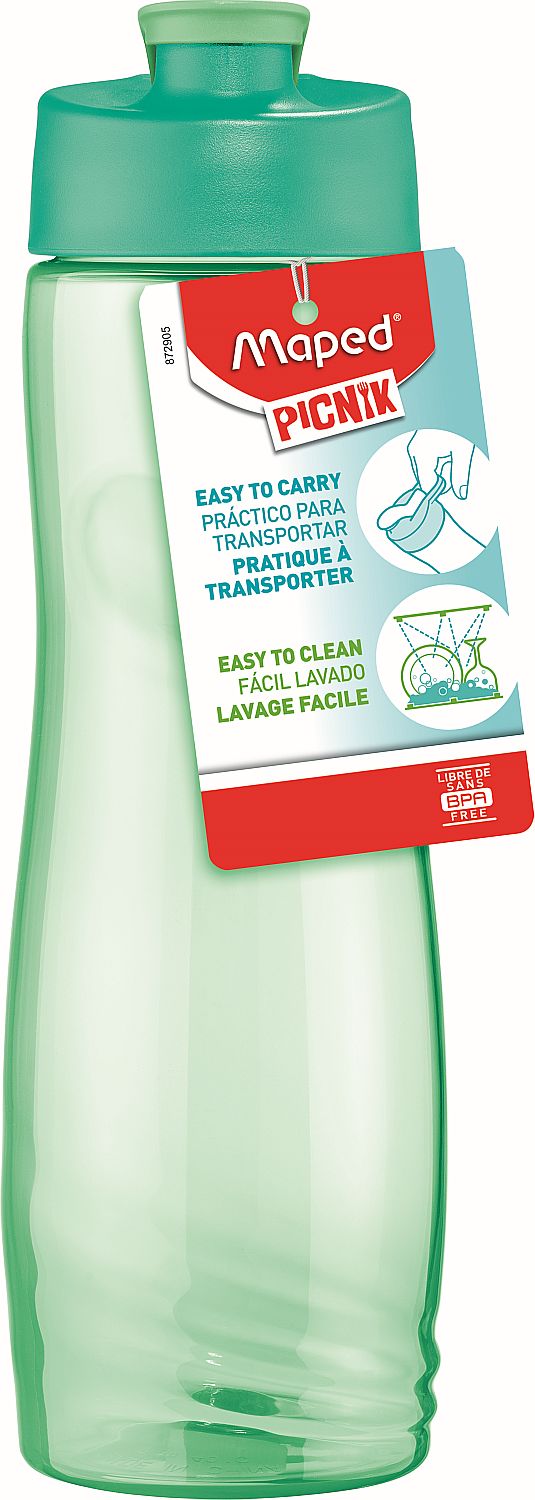Sticlă de apă Maped Origin - Verde, 750 ml