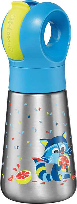 Sticlă de apă  Maped Picnik Miniz - Raccoon, 350 ml