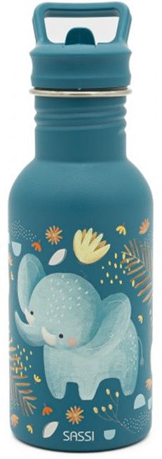 Sticlă de apă  Sassi Chewy The Elephant - 500 ml