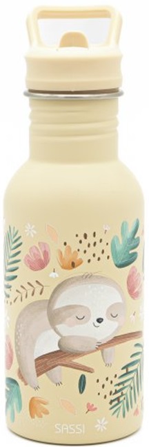 Sticlă de apă  Sassi Gnawy The Sloth - 500 ml