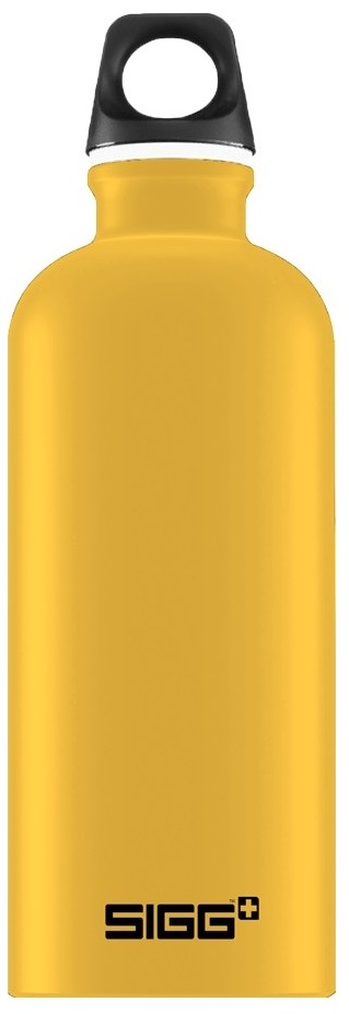 Sticla de apa Sigg Traveller – Mustard touch, galbena, 0.6 L