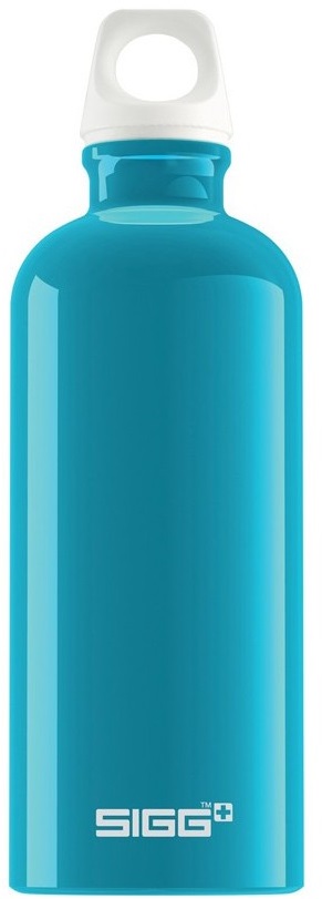 Sticlă de apă Sigg Traveller – albastru deschis, 0.6 L