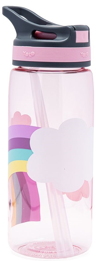 Sticlă de apă YOLO Rainbow - 550 ml