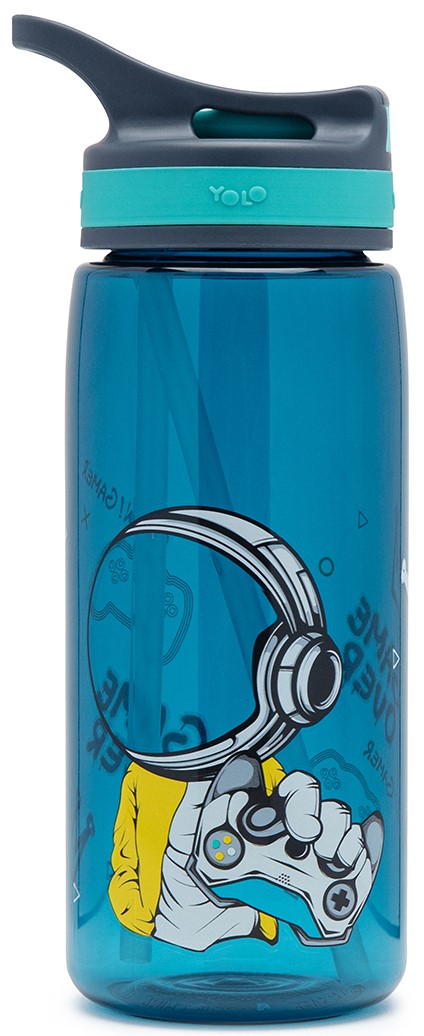 Sticlă de apă  YOLO Galactic - Gamer, 550 ml