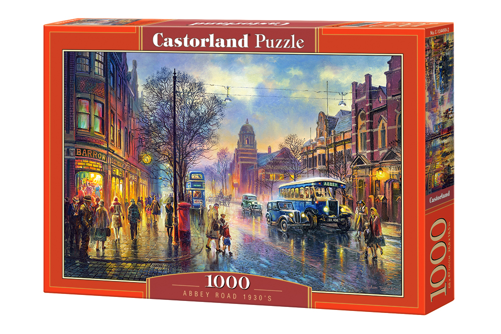 Puzzle Castorland din 1000 de piese - Strada Abi 1930