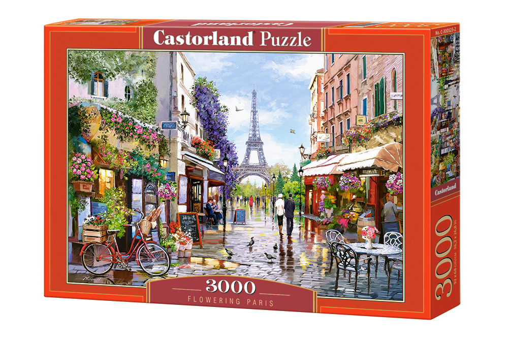 Puzzle Castorland din 3000 de piese - Inflorirea Parisului